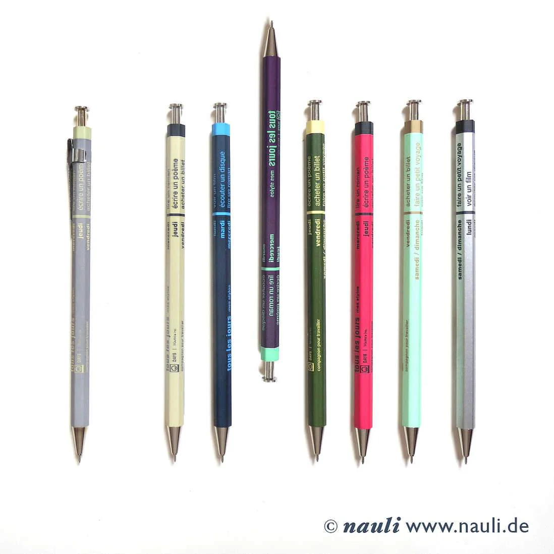 Tous les Jours bunte fein schreibende Kugelschreiber von Marks - Image 7