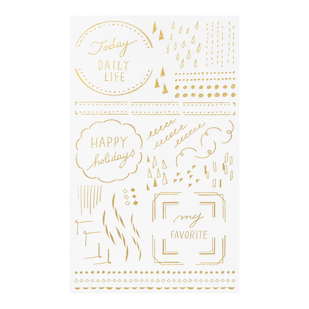 Transfer Sticker Foil Geometric Pattern - Image 2