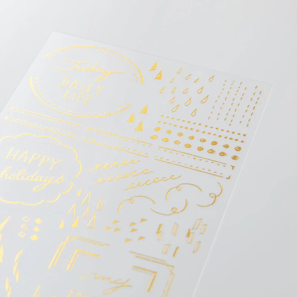 Transfer Sticker Foil Geometric Pattern - Image 3