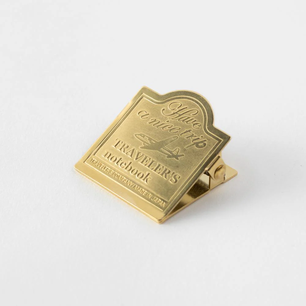 TRAVELER'S COMPANY 030 Brass Clip
