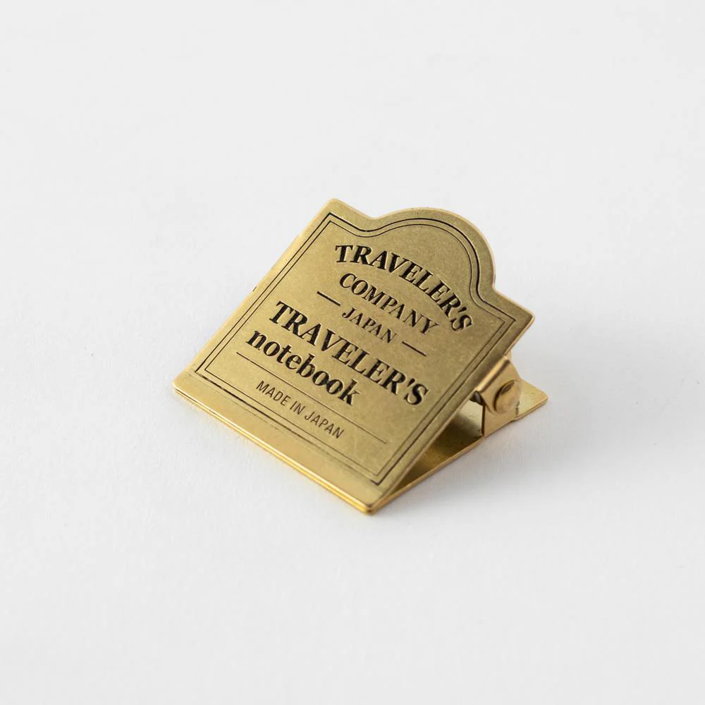 TRAVELER'S COMPANY 030 Brass Clip - Image 2
