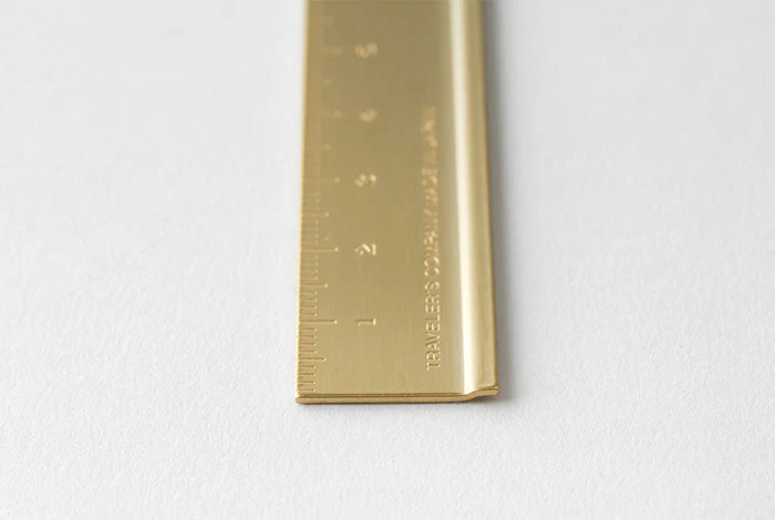 TRAVELER'S COMPANY Brass Ruler - Lineal - Image 3