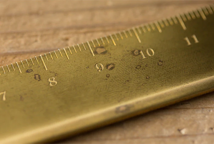 TRAVELER'S COMPANY Brass Ruler - Lineal - Image 6