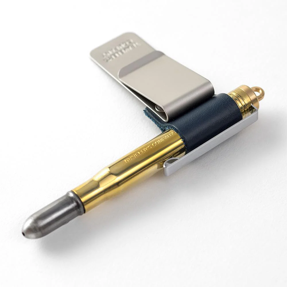 TRAVELER'S COMPANY 016 Pen Holder Blue - Image 3