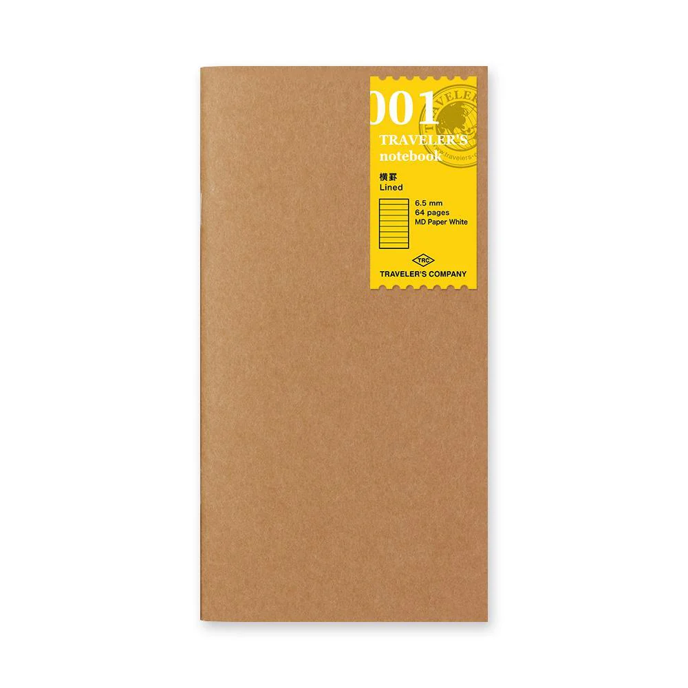 TRAVELER'S notebook regular 001 lined