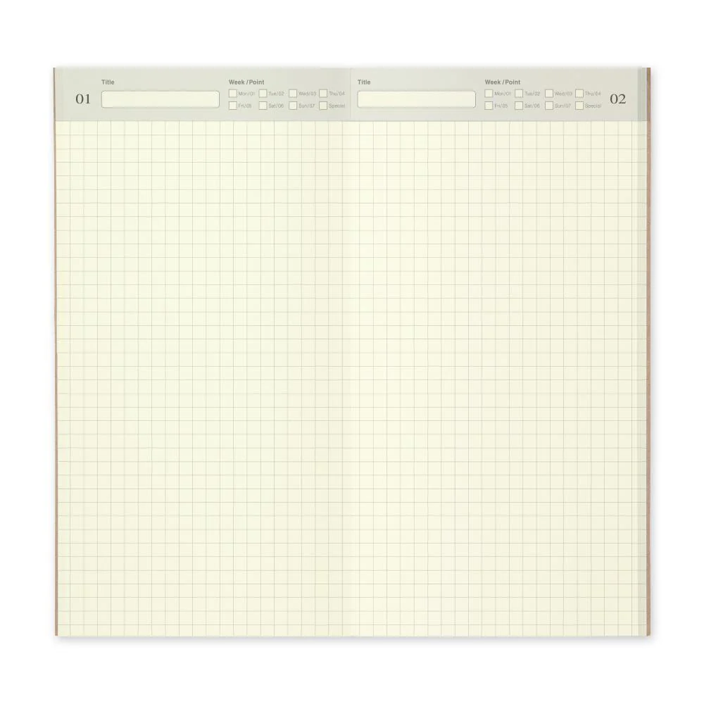 TRAVELER'S notebook regular 005 Free Diary (Daily) - Image 3