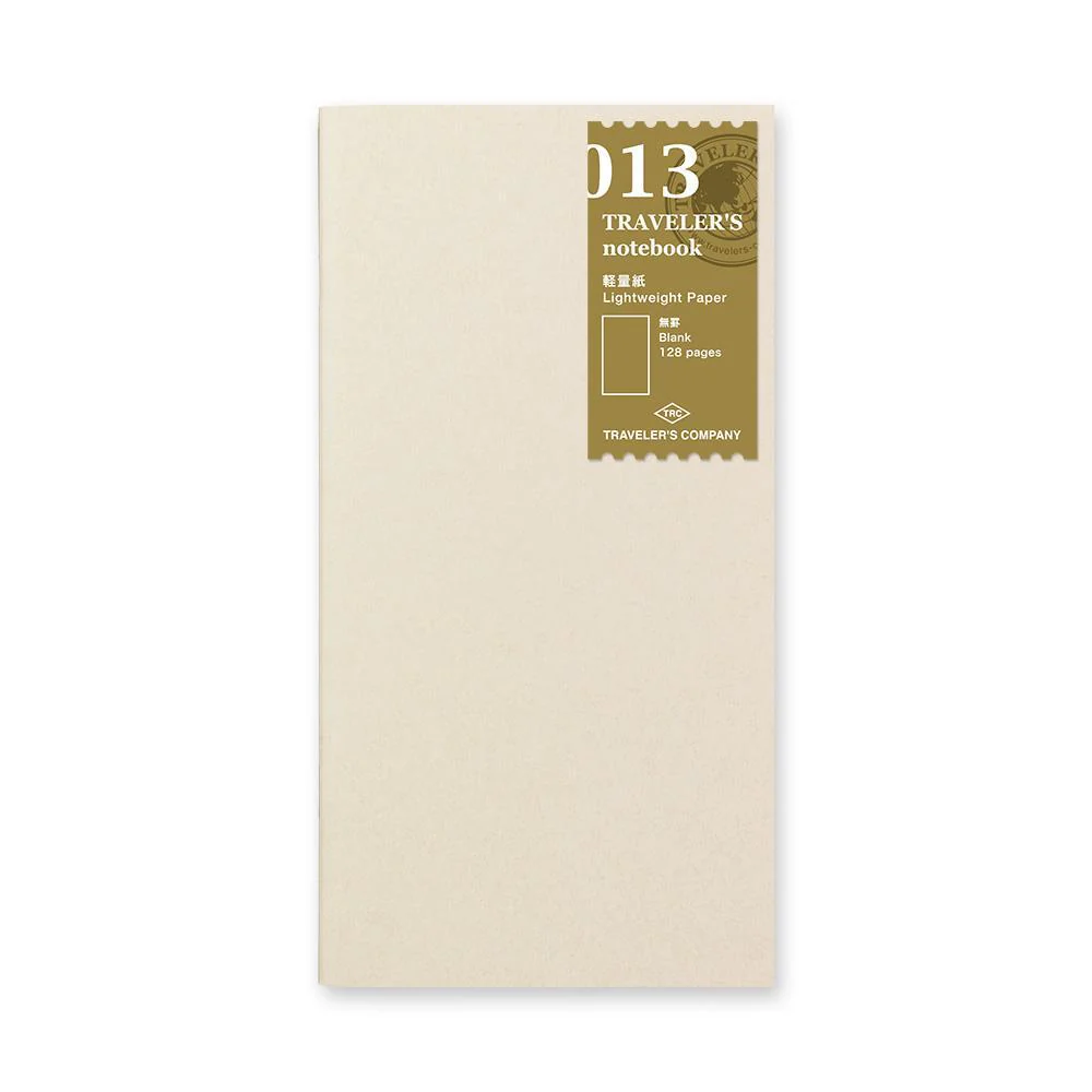 TRAVELER'S notebook regular 013 Lightweight Paper