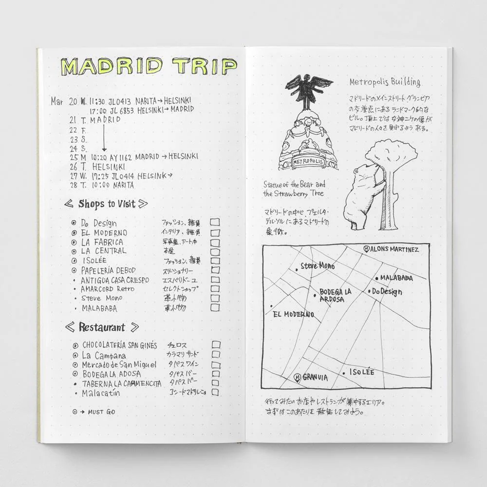TRAVELER'S notebook regular 026 dot grid - Image 2