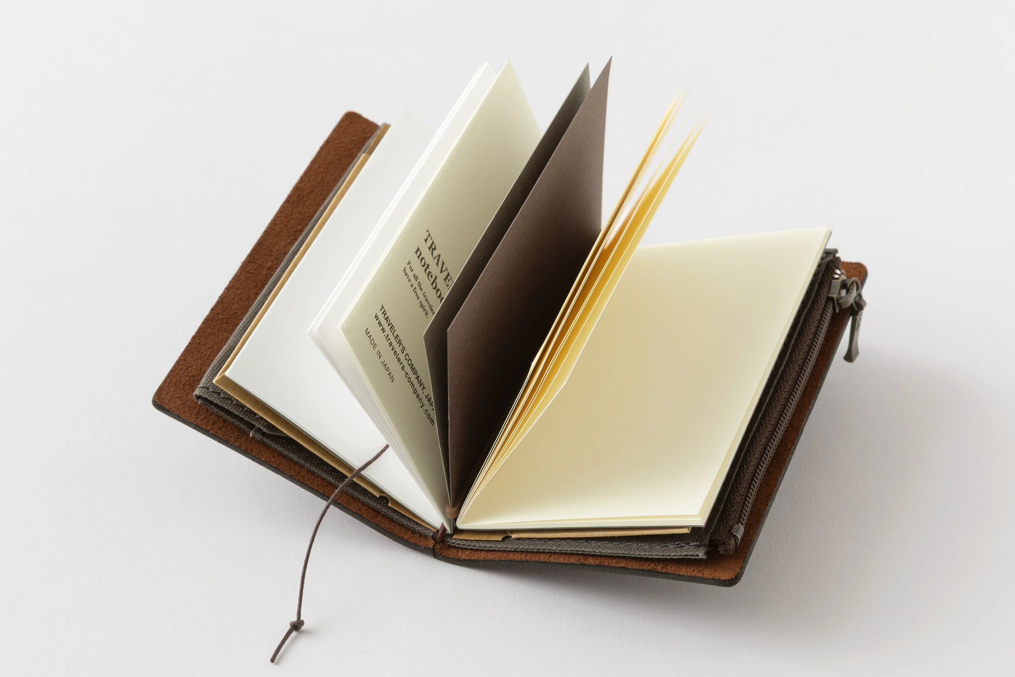 TRAVELER'S notebook Card Size Set Brown | 20th Anniversary Edition - Image 13