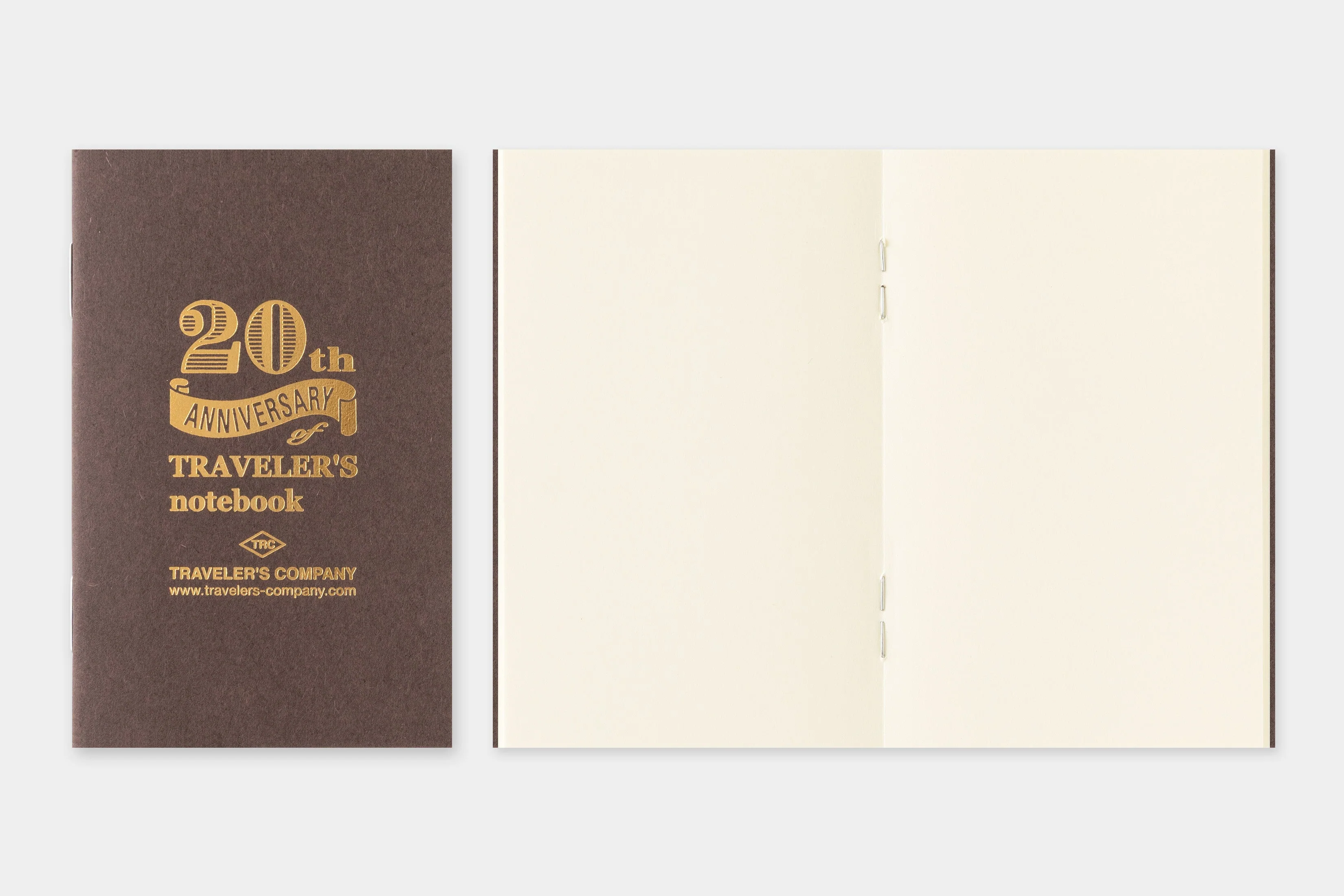 TRAVELER'S notebook Card Size Set Brown | 20th Anniversary Edition - Image 14