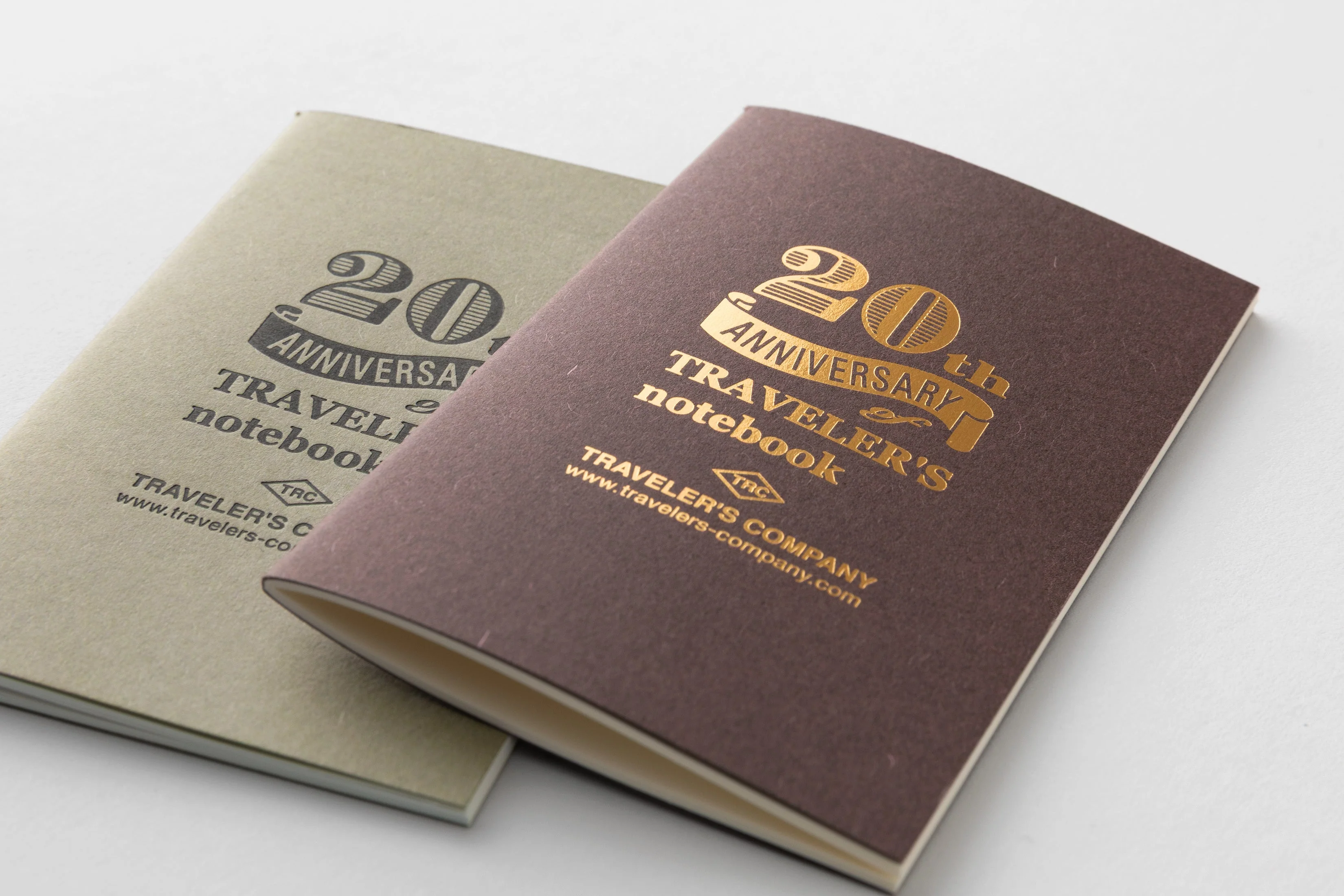 TRAVELER'S notebook Card Size Set Brown | 20th Anniversary Edition - Image 7