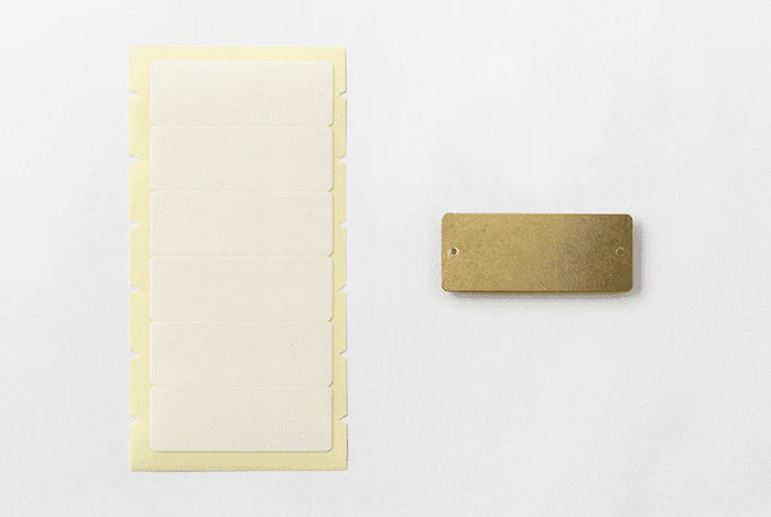 TRC Brass Label Plates - Messing Etikettenhalter - Image 3