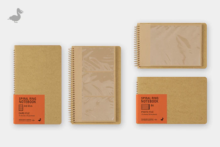 TRC SPIRAL RING NOTEBOOK A5 Slim Card File - Image 3