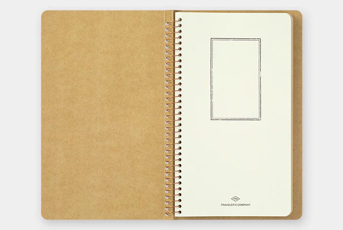 TRC SPIRAL RING NOTEBOOK A5 Slim DW Kraft - Image 3