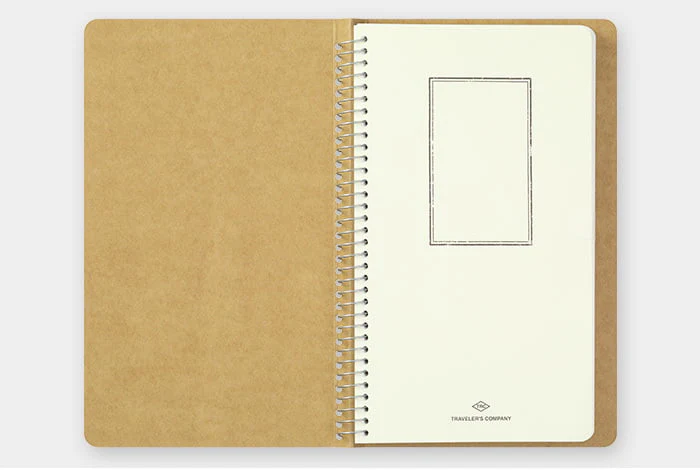 TRC SPIRAL RING NOTEBOOK A5 Slim MD White - Image 4