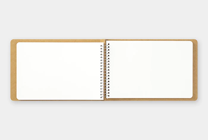 TRC SPIRAL RING NOTEBOOK B6 MD White - Image 6