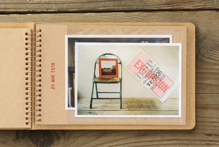 TRC SPIRAL RING NOTEBOOK B6 Photo File - Image 7