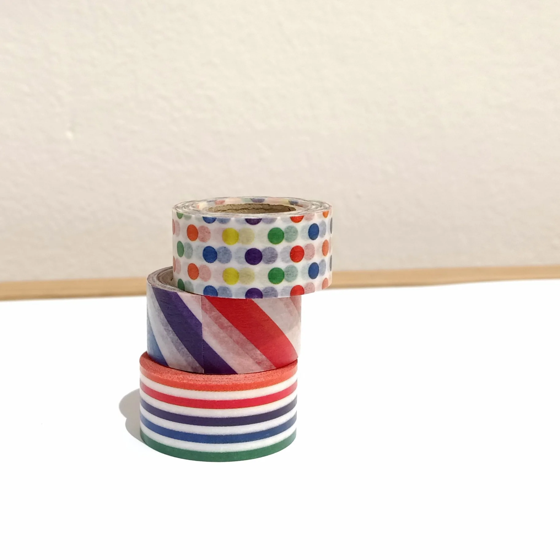 Washi Tape mt for kids colorful / stripe x dot x border - Image 3