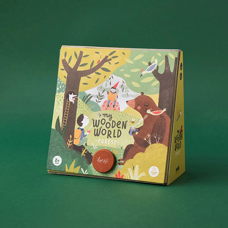 WOODEN WORLD FOREST - Wald und Waldfiguren aus Holz - Image 3