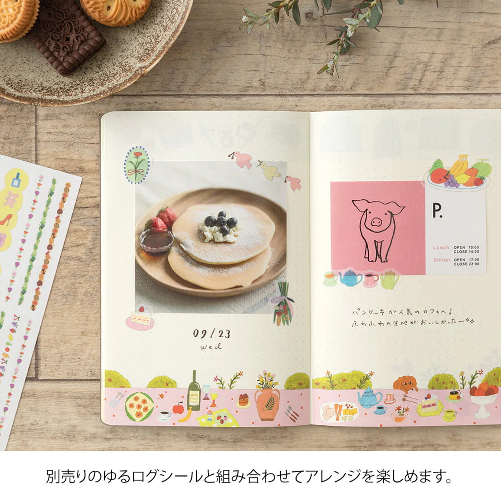 Yuru Log Notebook B6 My Life - Image 4
