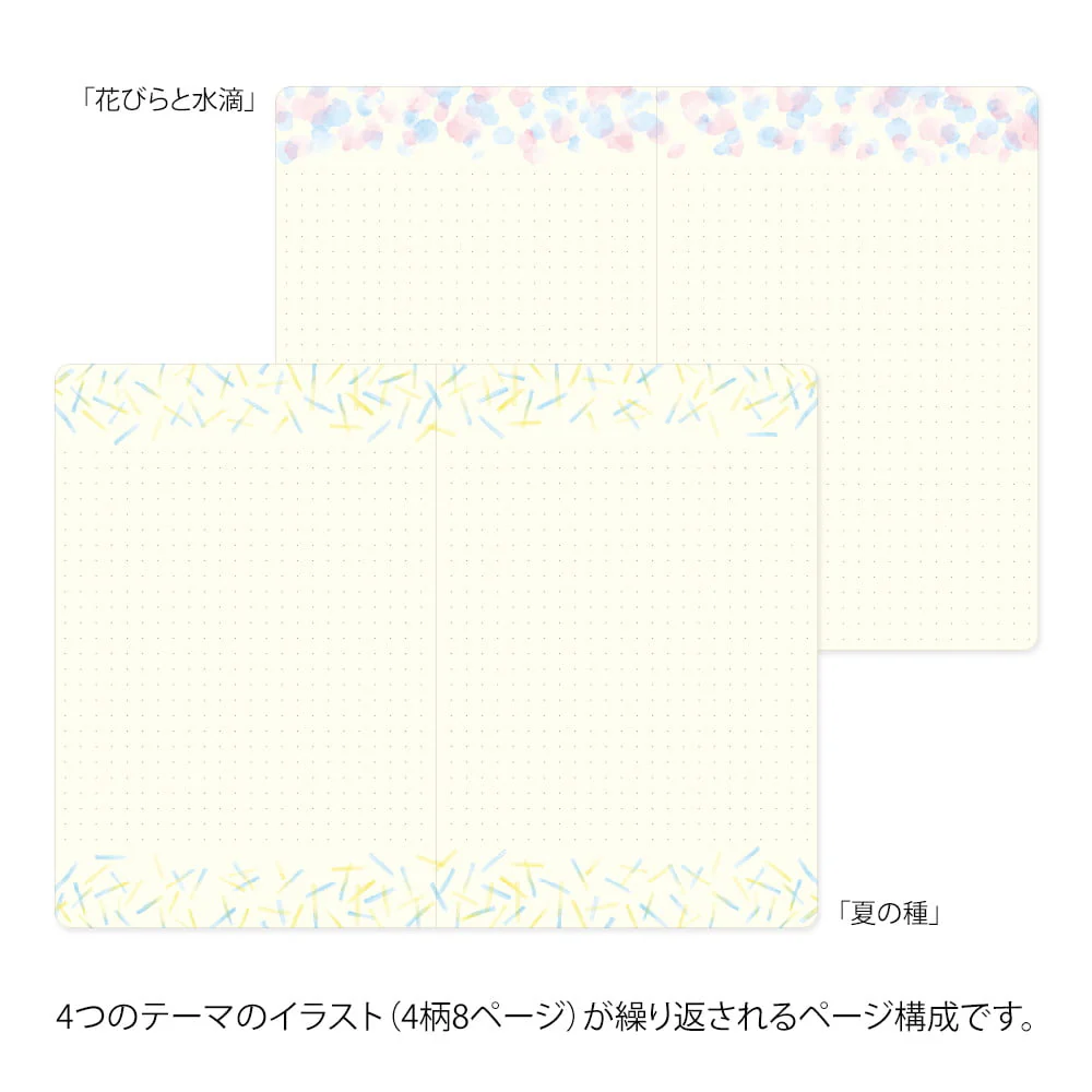 Yuru Log Notebook B6 Watercolor - Image 4