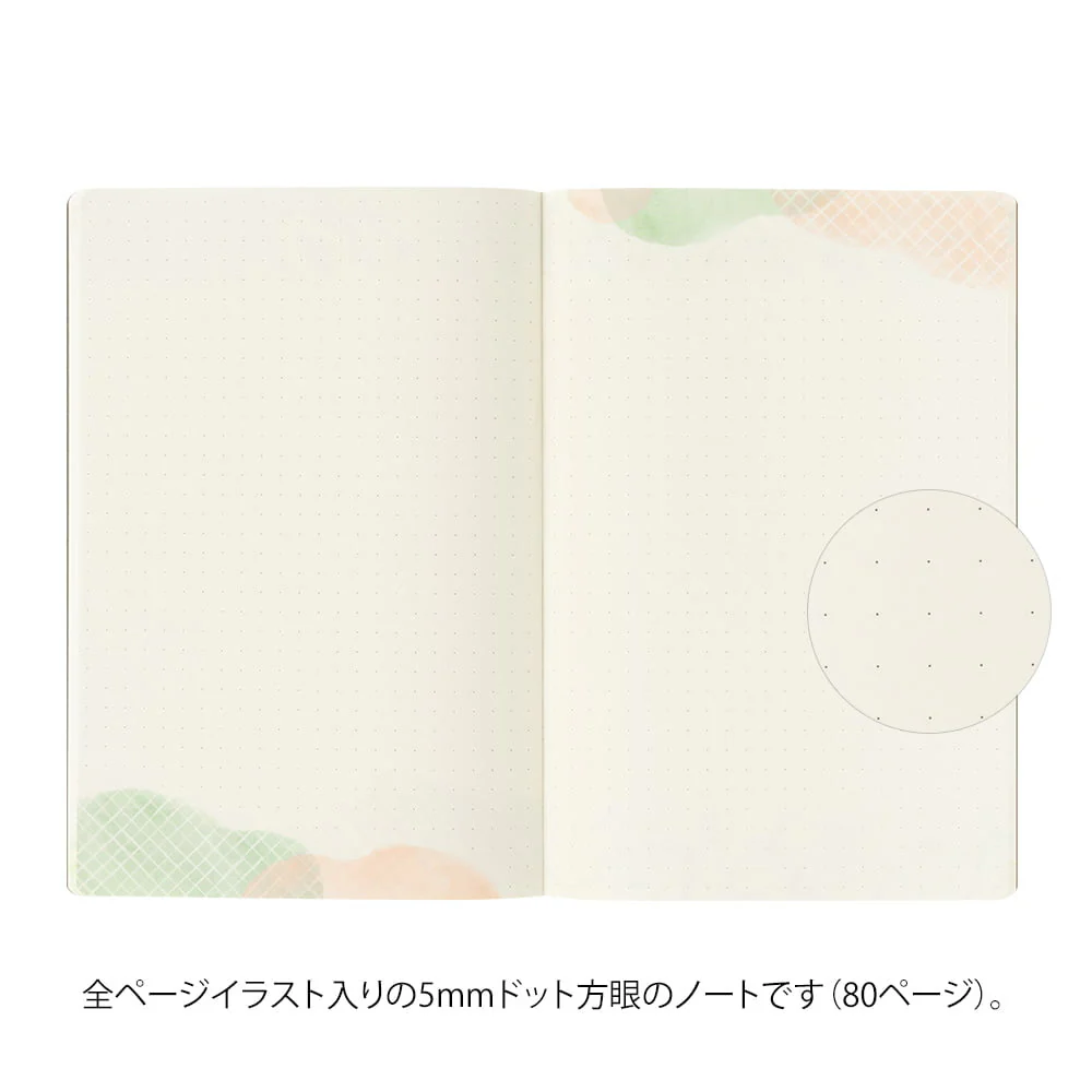 Yuru Log Notebook B6 Watercolor - Image 5