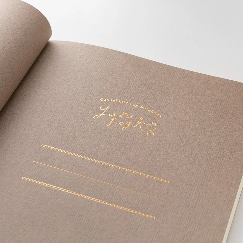 Yuru Log Notebook B6 Watercolor - Image 8