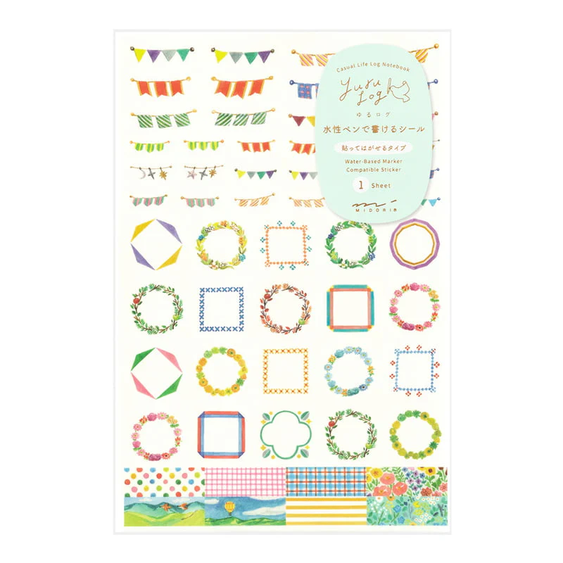 Yuru Log Sticker Decoration